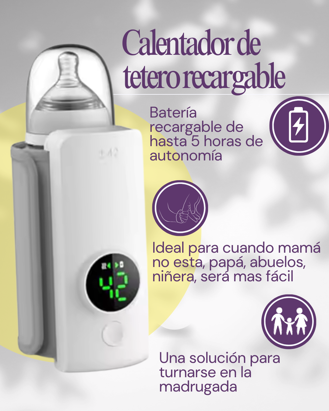 CALENTADOR DE BIBERON+ENVIO GRATIS
